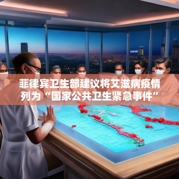 菲律宾卫生部建议将艾滋病疫情列为“国家公共卫生紧急事件”