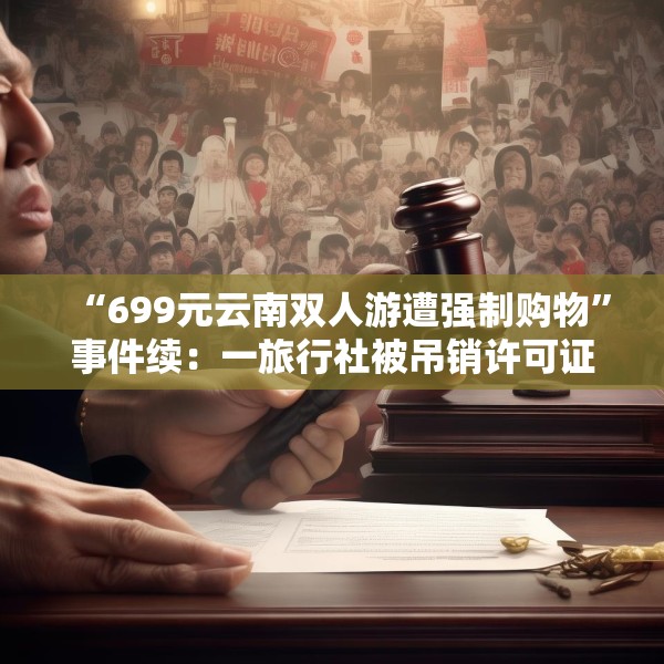 “699元云南双人游遭强制购物”事件续：一旅行社被吊销许可证