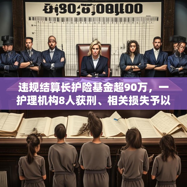 违规结算长护险基金超90万，一护理机构8人获刑、相关损失予以追缴