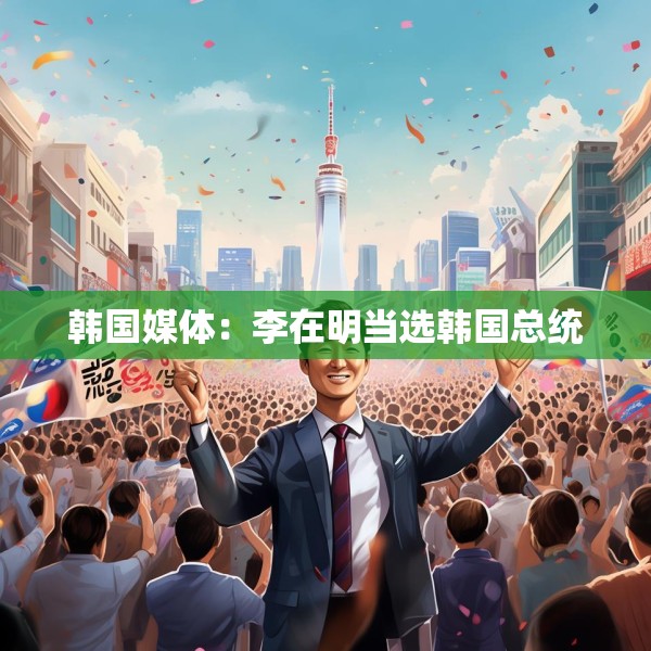 韩国媒体：李在明当选韩国总统