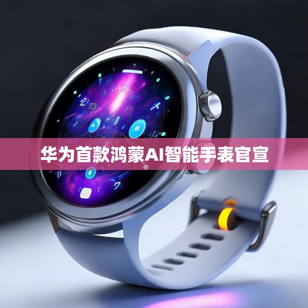 华为首款鸿蒙AI智能手表官宣