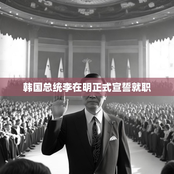 韩国总统李在明正式宣誓就职