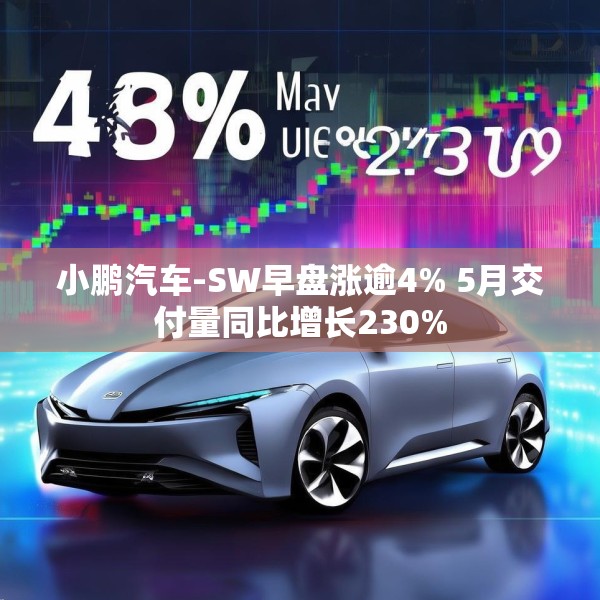 小鹏汽车-SW早盘涨逾4% 5月交付量同比增长230%