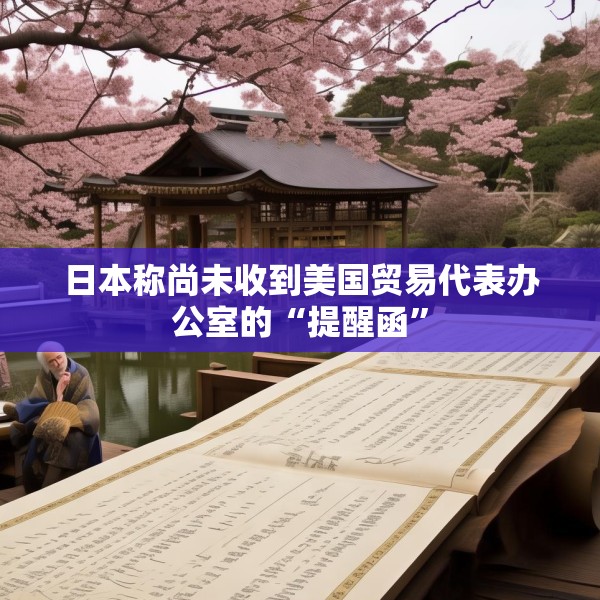 日本称尚未收到美国贸易代表办公室的“提醒函”