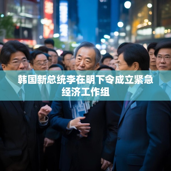 韩国新总统李在明下令成立紧急经济工作组