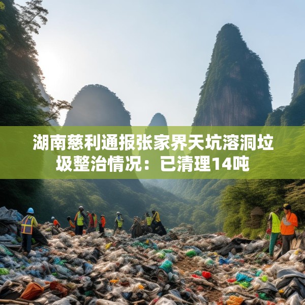 湖南慈利通报张家界天坑溶洞垃圾整治情况：已清理14吨