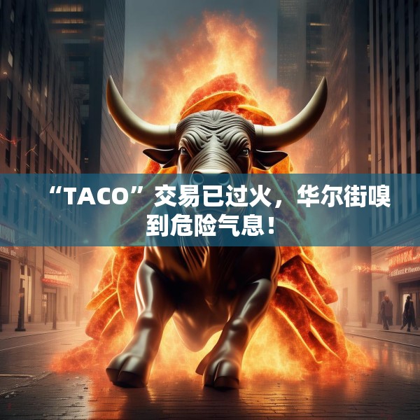 “TACO”交易已过火，华尔街嗅到危险气息！