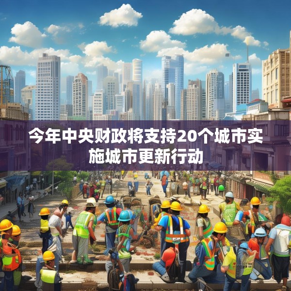 今年中央财政将支持20个城市实施城市更新行动