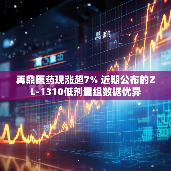 再鼎医药现涨超7% 近期公布的ZL-1310低剂量组数据优异