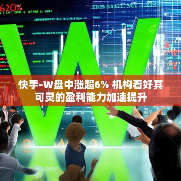 快手-W盘中涨超6% 机构看好其可灵的盈利能力加速提升
