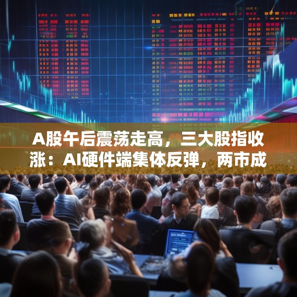 A股午后震荡走高，三大股指收涨：AI硬件端集体反弹，两市成交近1.3万亿元