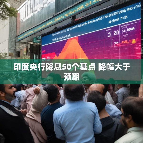 印度央行降息50个基点 降幅大于预期