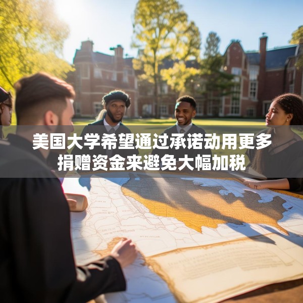 美国大学希望通过承诺动用更多捐赠资金来避免大幅加税