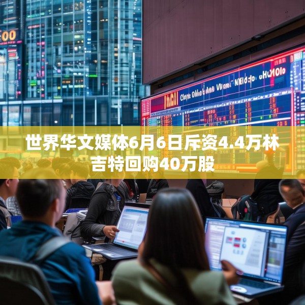 世界华文媒体6月6日斥资4.4万林吉特回购40万股