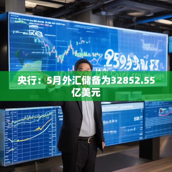 央行：5月外汇储备为32852.55亿美元