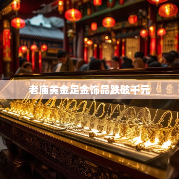 老庙黄金足金饰品跌破千元