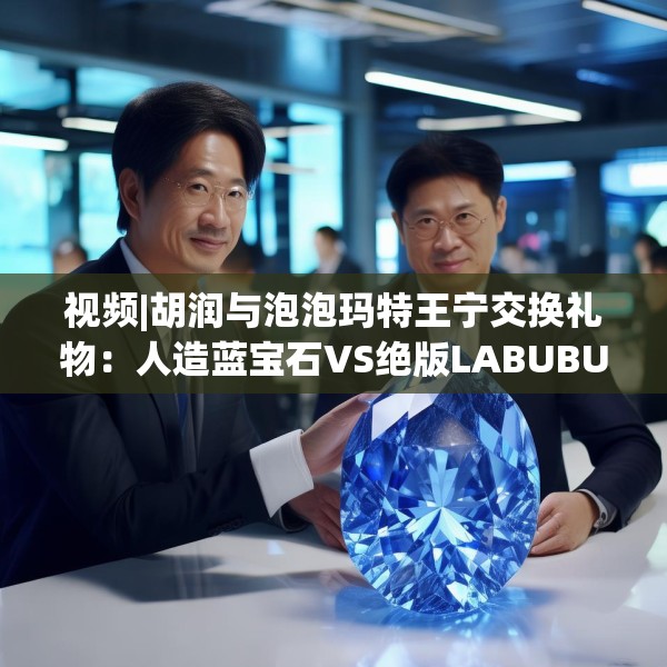 视频|胡润与泡泡玛特王宁交换礼物：人造蓝宝石VS绝版LABUBU 你觉得值吗？