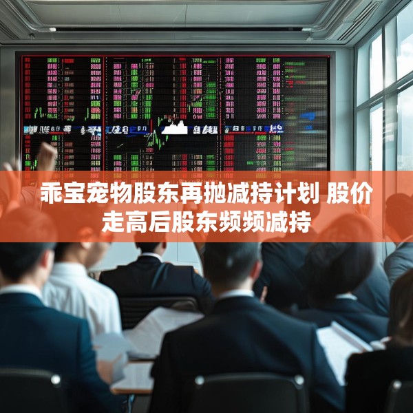乖宝宠物股东再抛减持计划 股价走高后股东频频减持