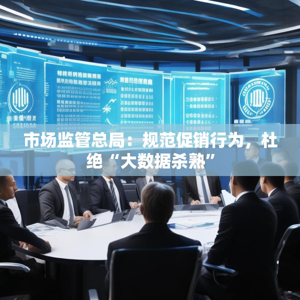 市场监管总局：规范促销行为，杜绝“大数据杀熟”
