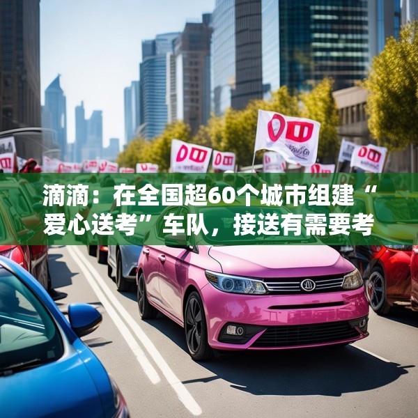 滴滴：在全国超60个城市组建“爱心送考”车队，接送有需要考生往返考场