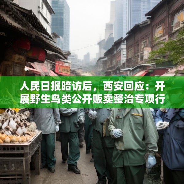 人民日报暗访后，西安回应：开展野生鸟类公开贩卖整治专项行动