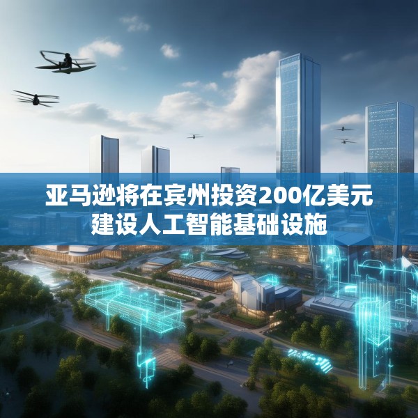 亚马逊将在宾州投资200亿美元建设人工智能基础设施