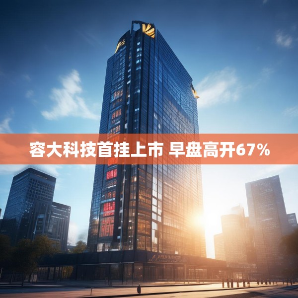 容大科技首挂上市 早盘高开67%