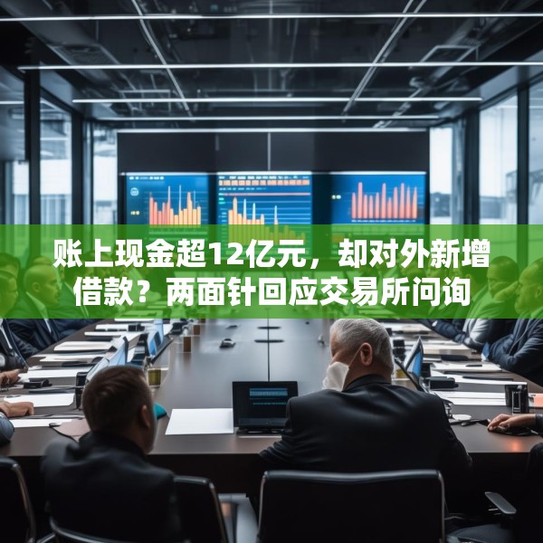 账上现金超12亿元，却对外新增借款？两面针回应交易所问询