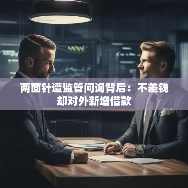 两面针遭监管问询背后：不差钱却对外新增借款