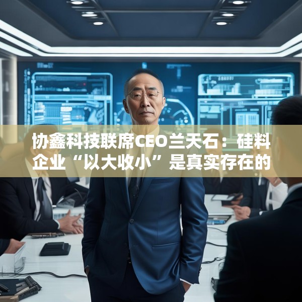 协鑫科技联席CEO兰天石：硅料企业“以大收小”是真实存在的，头部企业正在密切沟通