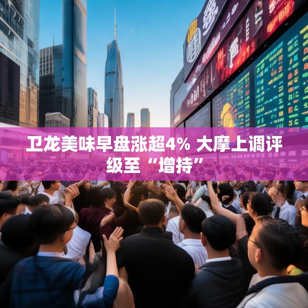 卫龙美味早盘涨超4% 大摩上调评级至“增持”