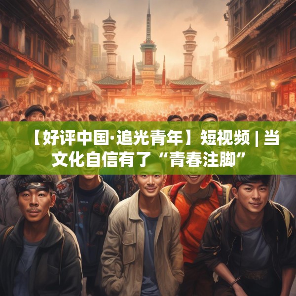 【好评中国·追光青年】短视频 | 当文化自信有了“青春注脚”