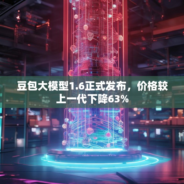 豆包大模型1.6正式发布，价格较上一代下降63%