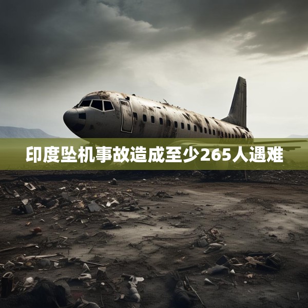 印度坠机事故造成至少265人遇难