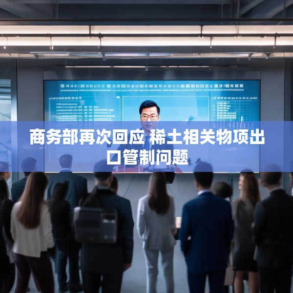商务部再次回应 稀土相关物项出口管制问题