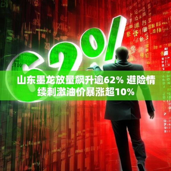 山东墨龙放量飙升逾62% 避险情续刺激油价暴涨超10%