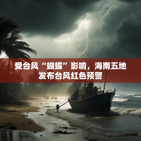 受台风“蝴蝶”影响，海南五地发布台风红色预警