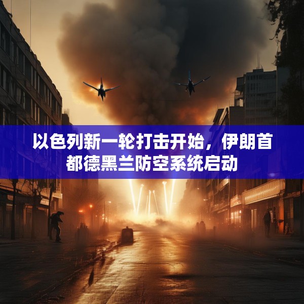 以色列新一轮打击开始，伊朗首都德黑兰防空系统启动