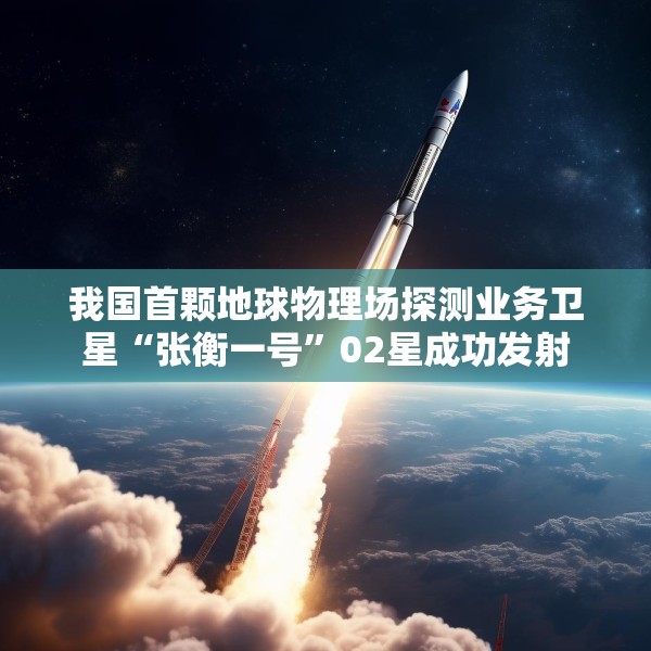 我国首颗地球物理场探测业务卫星“张衡一号”02星成功发射