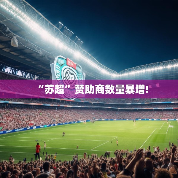 “苏超”赞助商数量暴增!