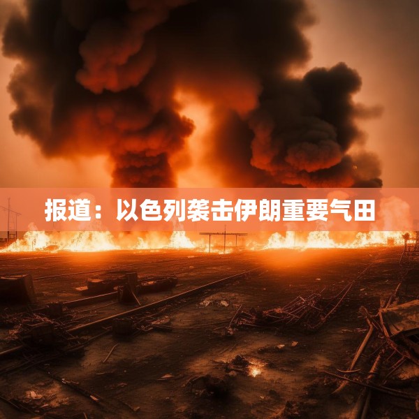 报道：以色列袭击伊朗重要气田