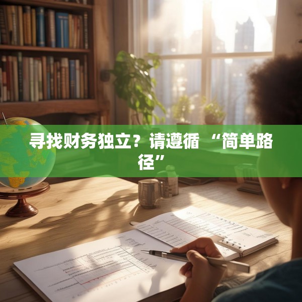 寻找财务独立？请遵循 “简单路径”