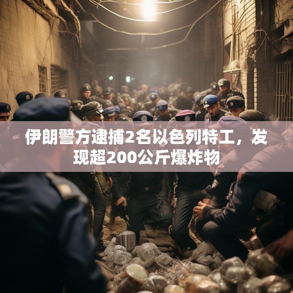 伊朗警方逮捕2名以色列特工，发现超200公斤爆炸物