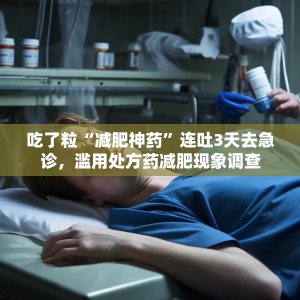 吃了粒“减肥神药”连吐3天去急诊，滥用处方药减肥现象调查