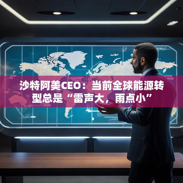 沙特阿美CEO：当前全球能源转型总是“雷声大，雨点小”